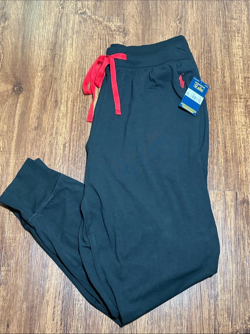 Polo Ralph Lauren Pajama Jogger Sweatpants Black Men’s Sz L NWT